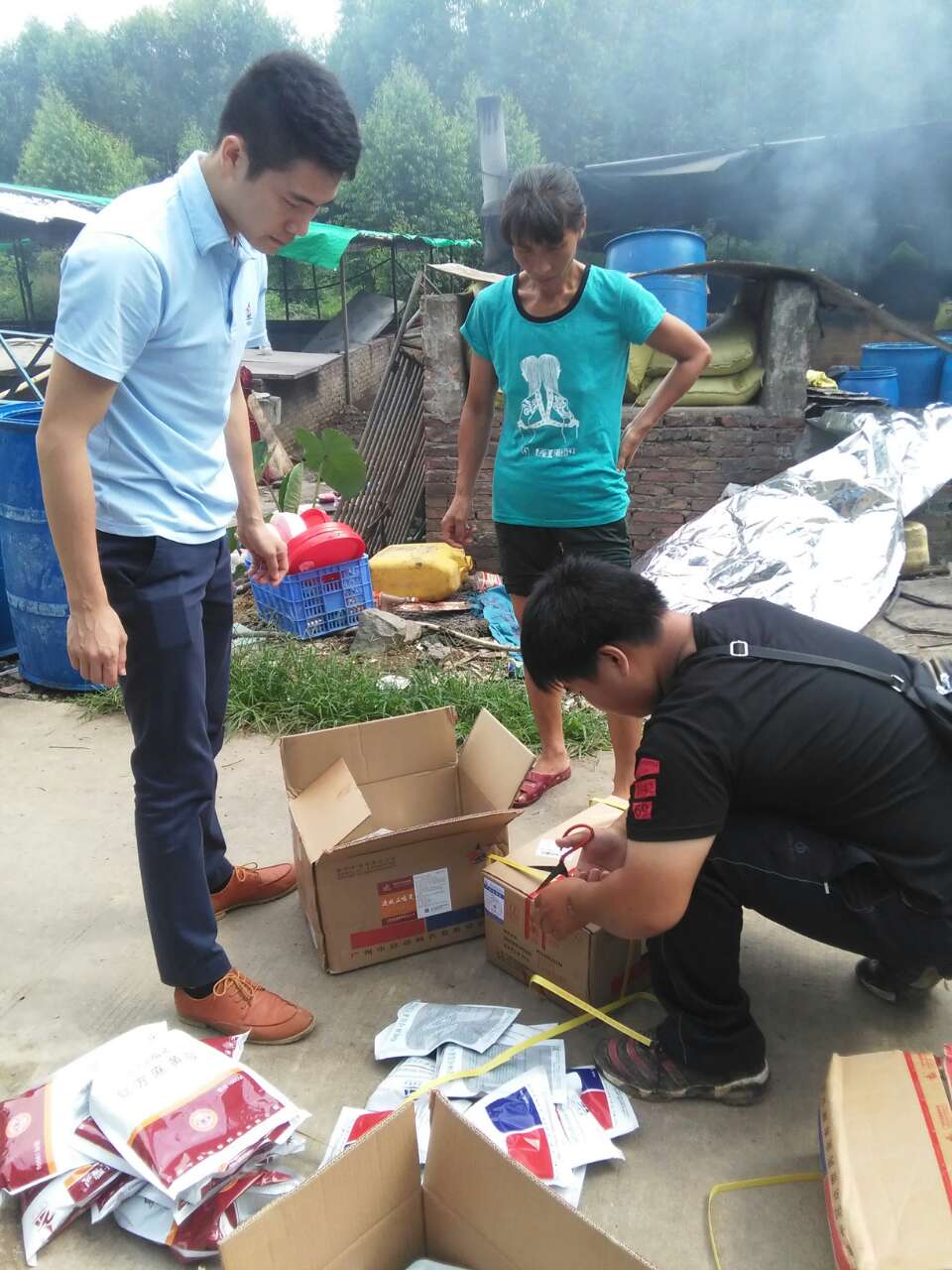 中冠戰(zhàn)略經(jīng)銷商惠州好兄弟獸藥有限公司盛夏清涼促銷活動