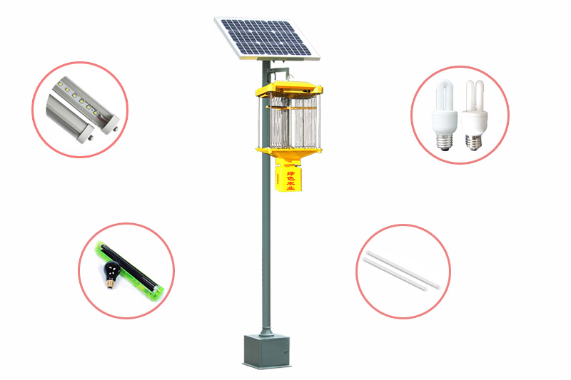 農(nóng)用太陽能殺蟲燈燈管有哪些