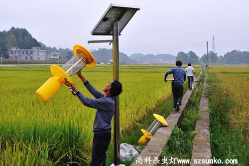 自動清蟲太陽能殺蟲燈位置布局標準及保養(yǎng)建議