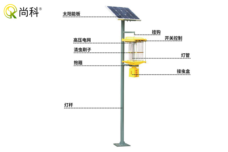 帶你認(rèn)識(shí)一下太陽(yáng)能殺蟲(chóng)燈配件